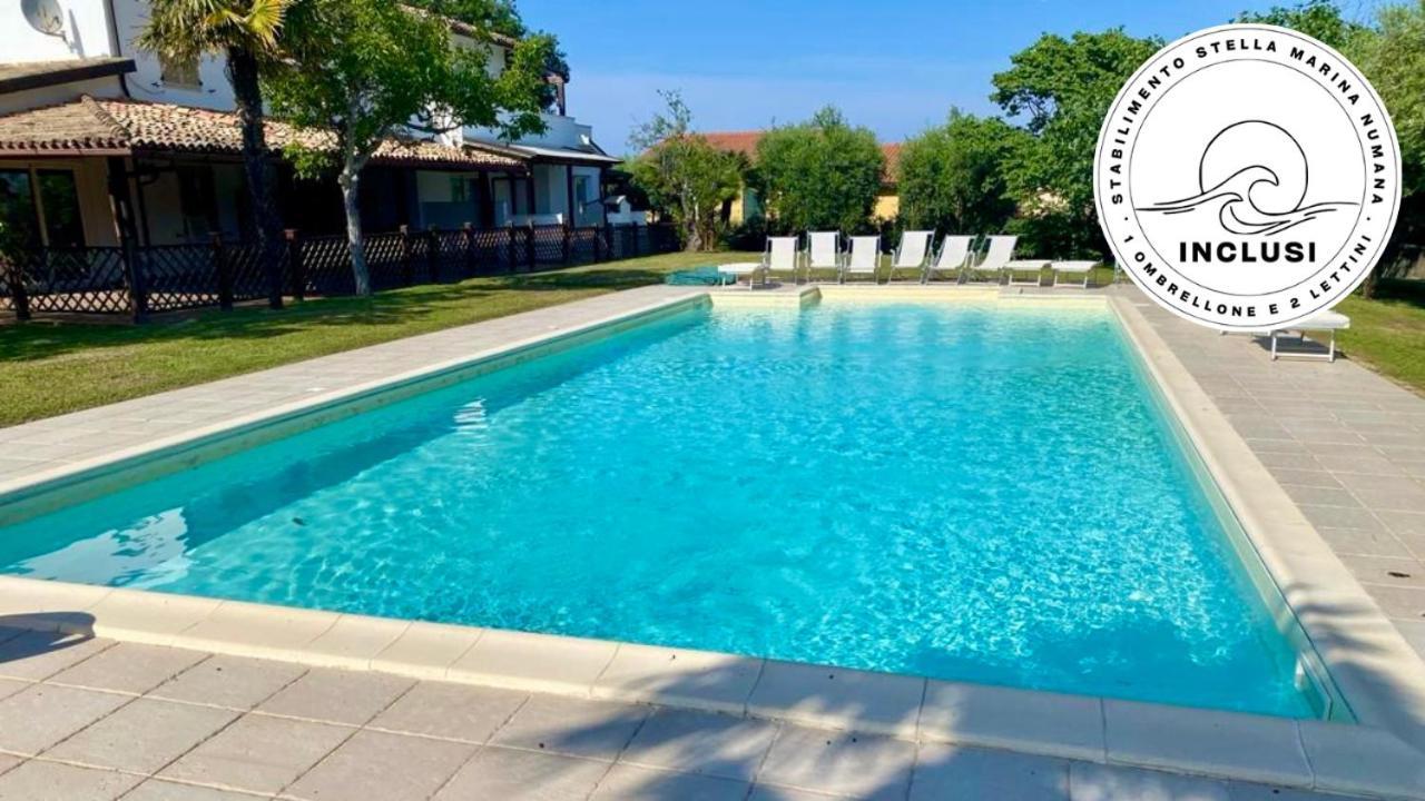 Viva3 - Numana, Ampio Trilocale In Villa Con Piscina المظهر الخارجي الصورة