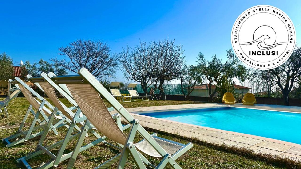 Viva3 - Numana, Ampio Trilocale In Villa Con Piscina المظهر الخارجي الصورة