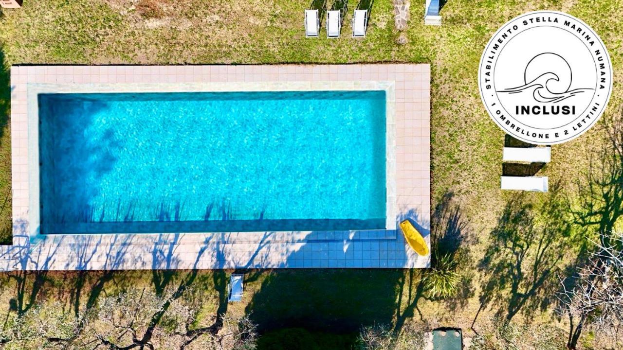 Viva3 - Numana, Ampio Trilocale In Villa Con Piscina المظهر الخارجي الصورة