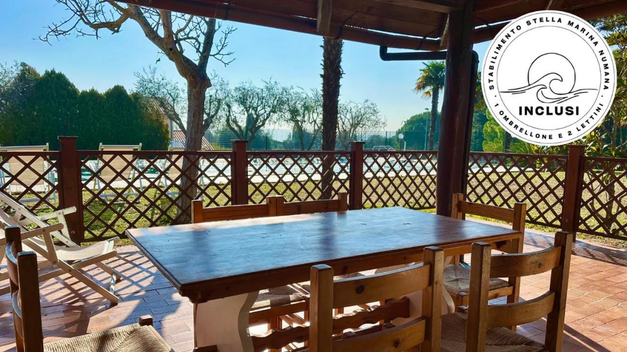 Viva3 - Numana, Ampio Trilocale In Villa Con Piscina المظهر الخارجي الصورة